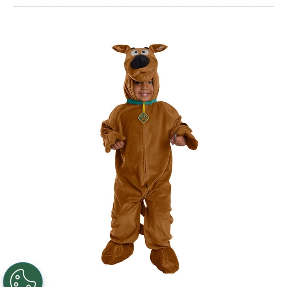 Kids Scooby-Doo Costume - Brown Size Medium